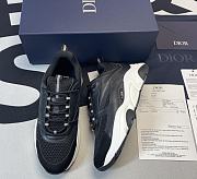 Dior B22 Sneaker Black Technical Mesh and Calfskin 3SN231ZHM_H960 - 1