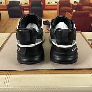 Gucci Rhyton Sneaker With Cut-Out White Black - 3