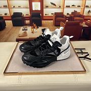 Gucci Rhyton Sneaker With Cut-Out Black White - 2