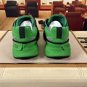 Gucci Rhyton Sneaker With Cut-Out Black Green - 5