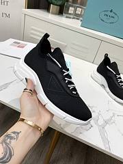 Prada Knit Sneakers Black - 2
