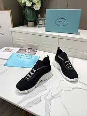 Prada Knit Sneakers Black - 4