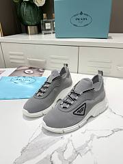 Prada Knit Sneakers Grey - 3