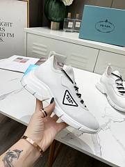 Prada Knit Sneakers White - 4