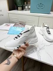 Prada Knit Sneakers White - 6