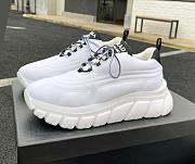 Prada Rush Gabardine Re-Nylon Sneakers White - 1