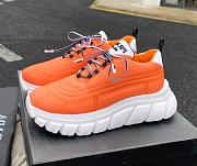 Prada Rush Gabardine Re-Nylon Sneakers Orange - 1