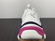 Balenciaga Triple S Sneaker Allover White Pink 524039 W2FA4 9155 - 6