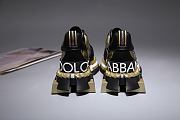 Dolce & Gabbana Super Queen Low-Top Sneakers Gold - 5