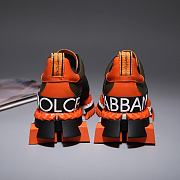 Dolce & Gabbana Super Queen Low-Top Sneakers Orange - 6