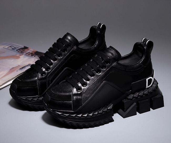 Dolce & Gabbana Super Queen Low-Top Sneakers Black - 1