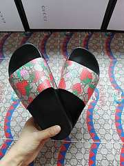 Gucci Strawberry Slide Sandal - 4