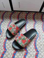 Gucci Strawberry Slide Sandal - 6