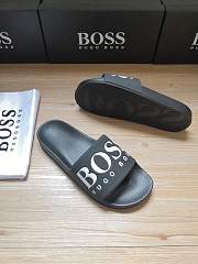 Boss Italian-Made Logo Slides Black 1398848 - 5