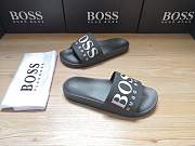 Boss Italian-Made Logo Slides Black 1398848 - 3