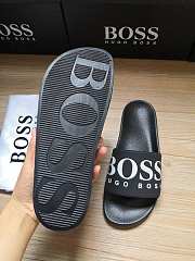 Boss Italian-Made Logo Slides Black 1398848 - 4