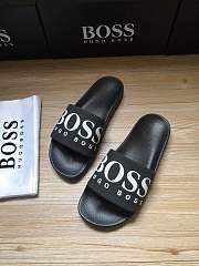Boss Italian-Made Logo Slides Black 1398848 - 2