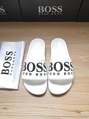 Boss Italian-Made Logo Slides White 50425152 - 1