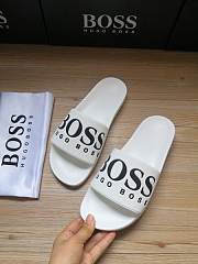 Boss Italian-Made Logo Slides White 50425152 - 6
