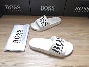 Boss Italian-Made Logo Slides White 50425152 - 3