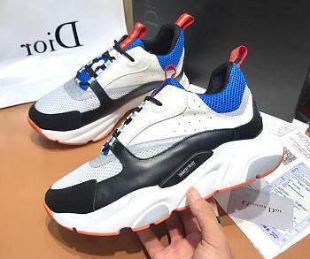 Dior B22 Sneaker Blue and White Technical Mesh