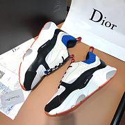 Dior B22 Sneaker Blue and White Technical Mesh - 3