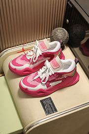 Off-White Odsy-1000 Light Pink with White Shoeslaces - 5