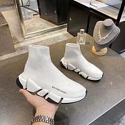 Balenciaga Speed 2.0 Sneakers White Grey - 5