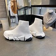 Balenciaga Speed 2.0 Sneakers White Grey - 4