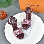 Louis Vuitton Since 1854 Podium Platform Sandal Cherry - 2