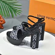 Louis Vuitton Since 1854 Podium Platform Sandal Grey - 2