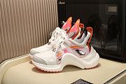 Louis Vuitton Archlight Trainer White Red - 1