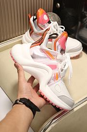 Louis Vuitton Archlight Trainer White Red - 5