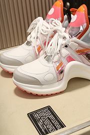 Louis Vuitton Archlight Trainer White Red - 4