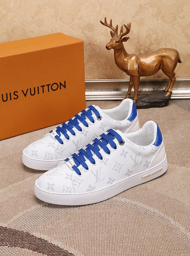 Louis Vuitton Luxembourg Sneaker Blue Shoeslace - 1