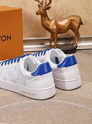 Louis Vuitton Luxembourg Sneaker Blue Shoeslace - 4