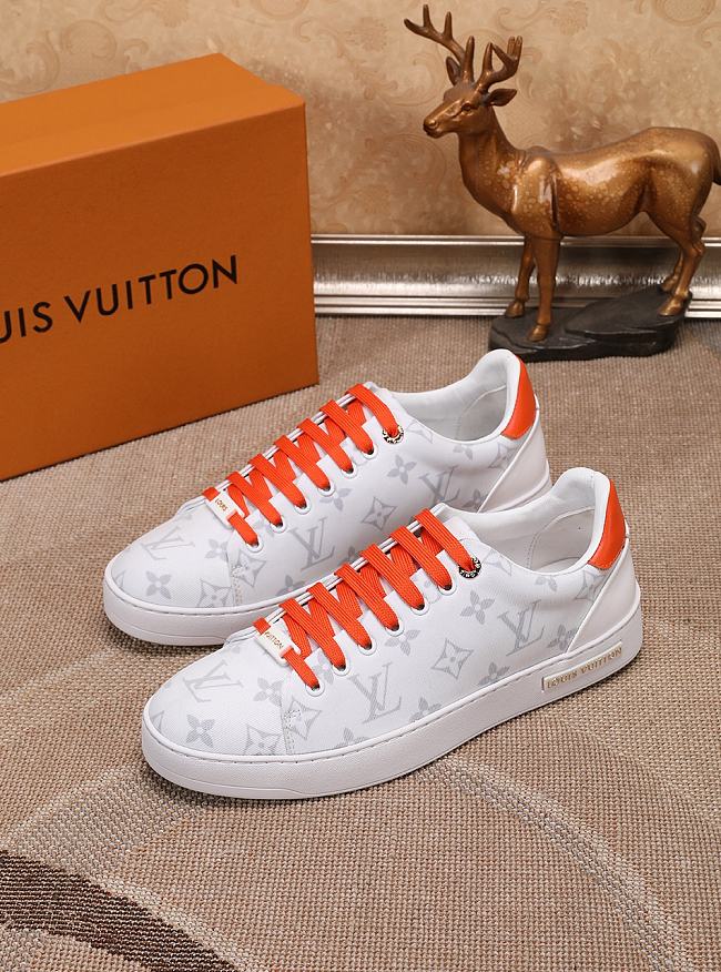 Louis Vuitton Luxembourg Sneaker Orange Shoeslace - 1
