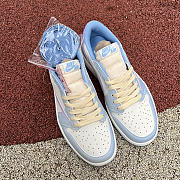 Travis Scott x Nike Air Jordan 1 Low White Cream Light Blue DM7866-148 - 2