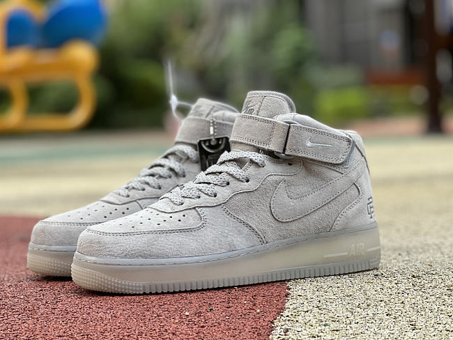 Nike Air Force 1 Mid x Reigning Champ Grey Shoes GB1119-198 - 1