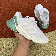 Adidas X9000L4 Boost Cloud White Green Running Shoes - GX3486 - 2