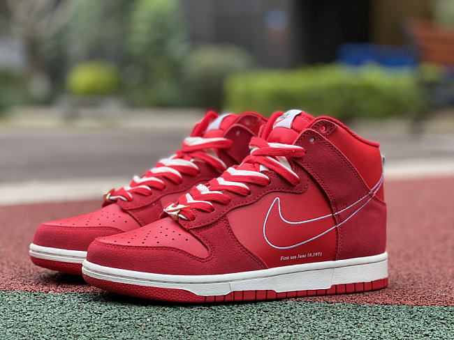 Nike Dunk High First Use Red - DH0960-600 - 1