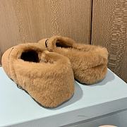 Prada fur shoes - Yellow - 4
