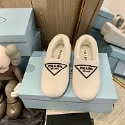 Prada fur shoes - White - 1