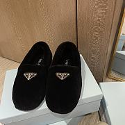 Prada fur shoes - Black - 2