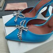 Amina Muaddi high heels Blue - 3
