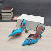 Amina Muaddi high heels Blue - 4