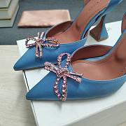 Amina Muaddi high heels Light Blue - 5