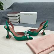 Amina Muaddi high heels Jade Green - 6