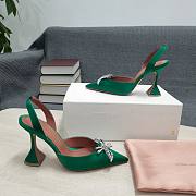 Amina Muaddi high heels Jade Green - 4