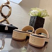 Chanel Sandals Beige  - 5